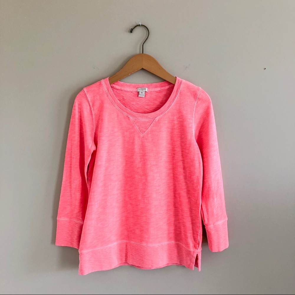 J. Crew Factory sweatshirt 3/4 sleeve
